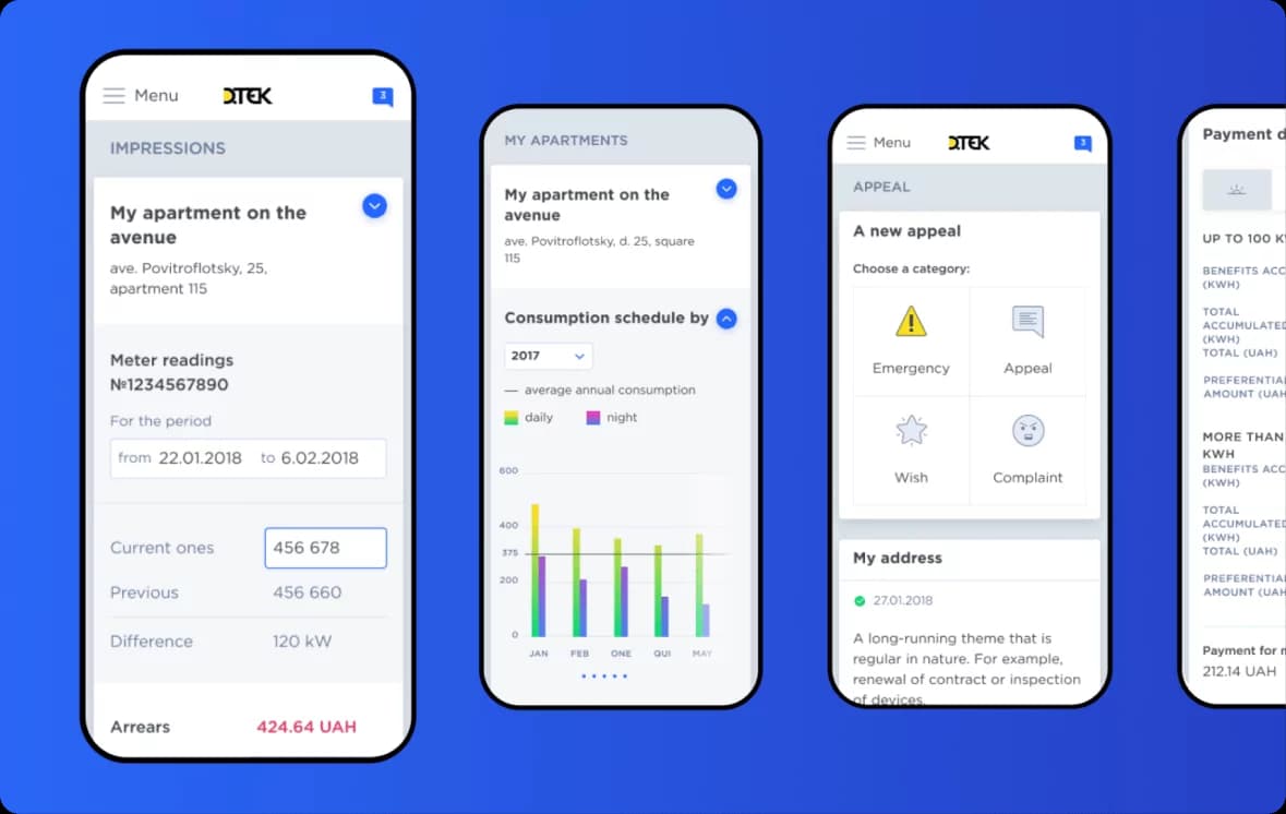 Mobile UI