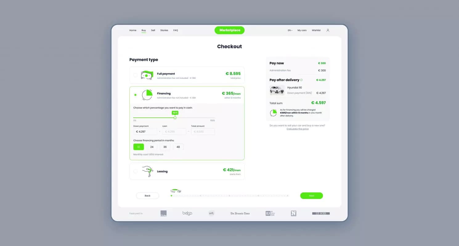 Payment methods