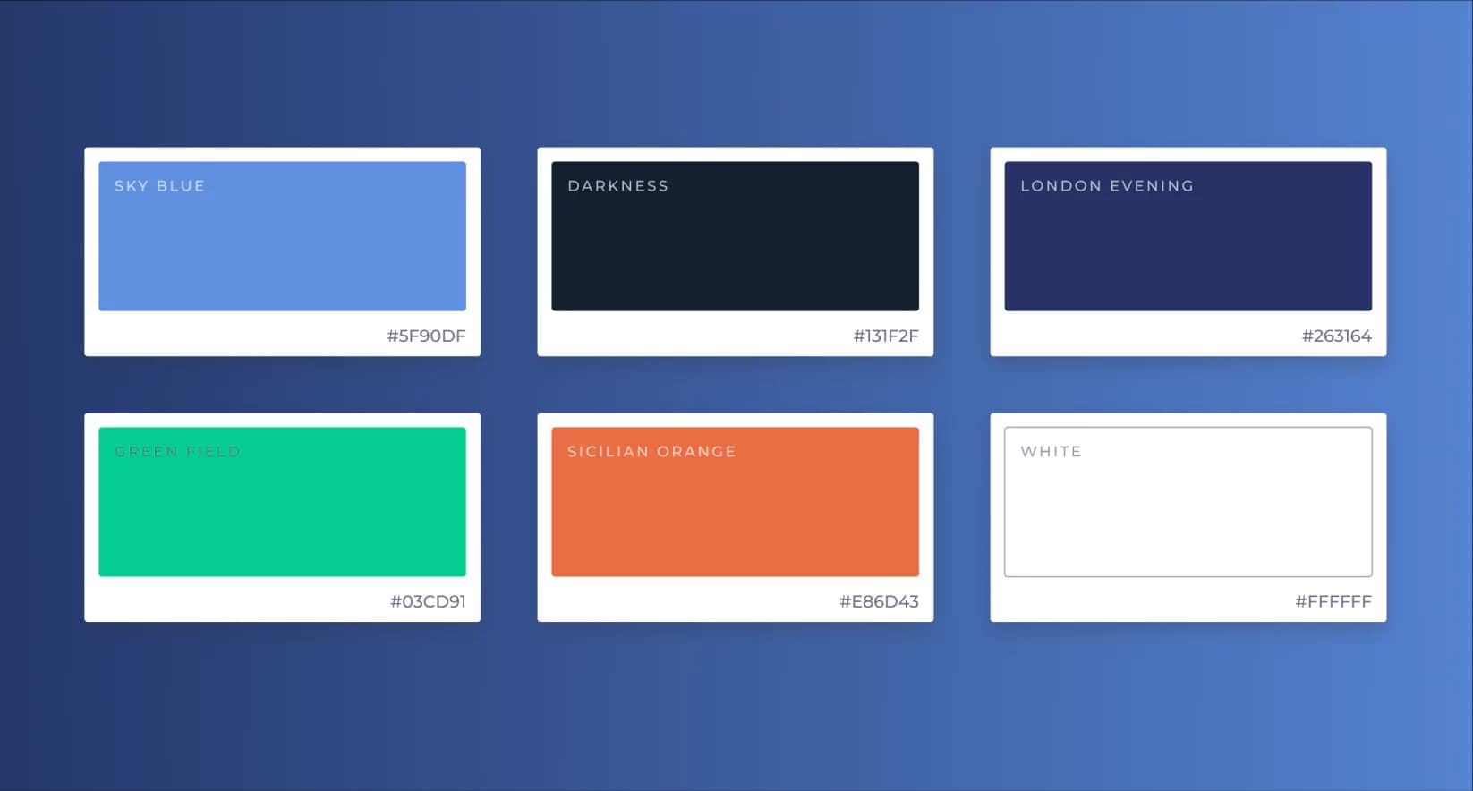 Huobi. Colors.