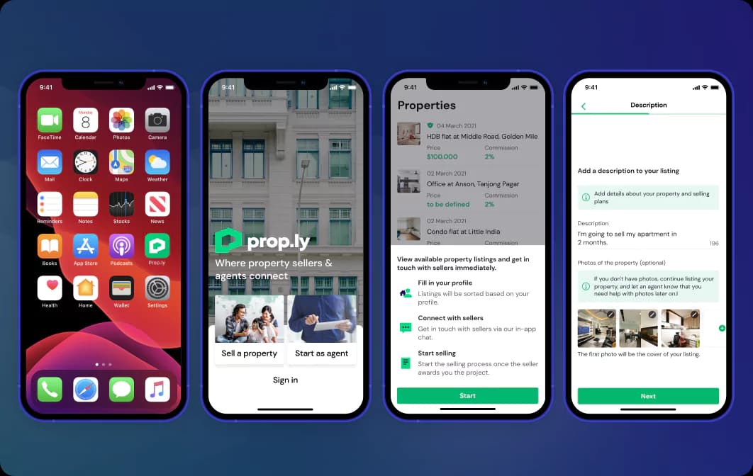 App interface