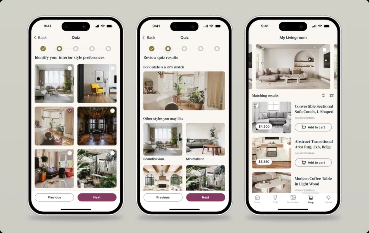 AI Interior Design Quiz