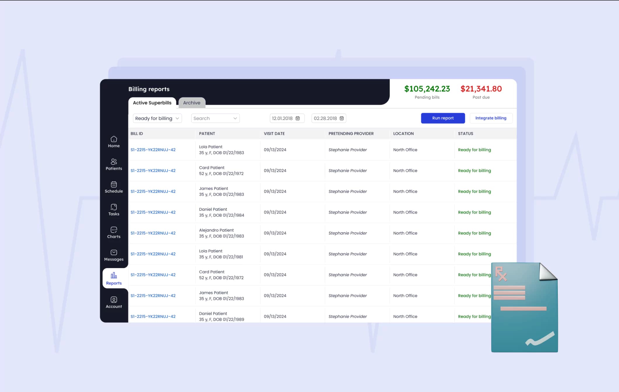 EHR Billing and Financial Management