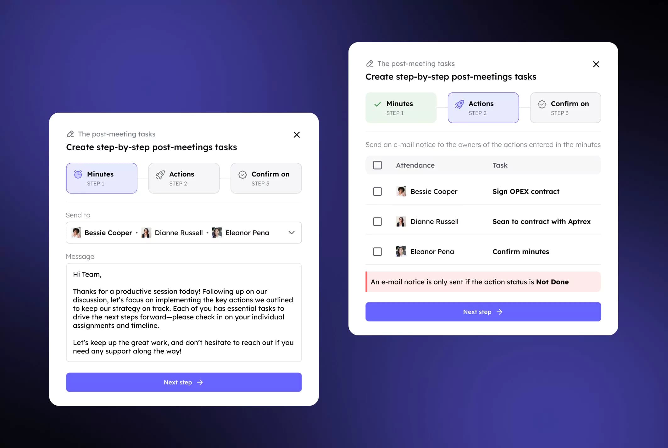 MeetingMax. Interfaces
