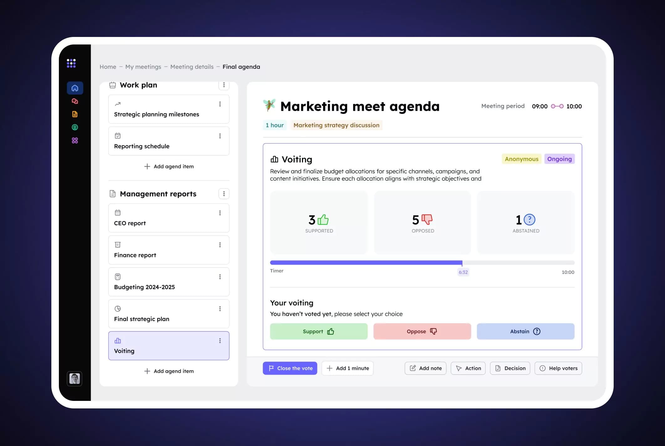 MeetingMax. Interfaces
