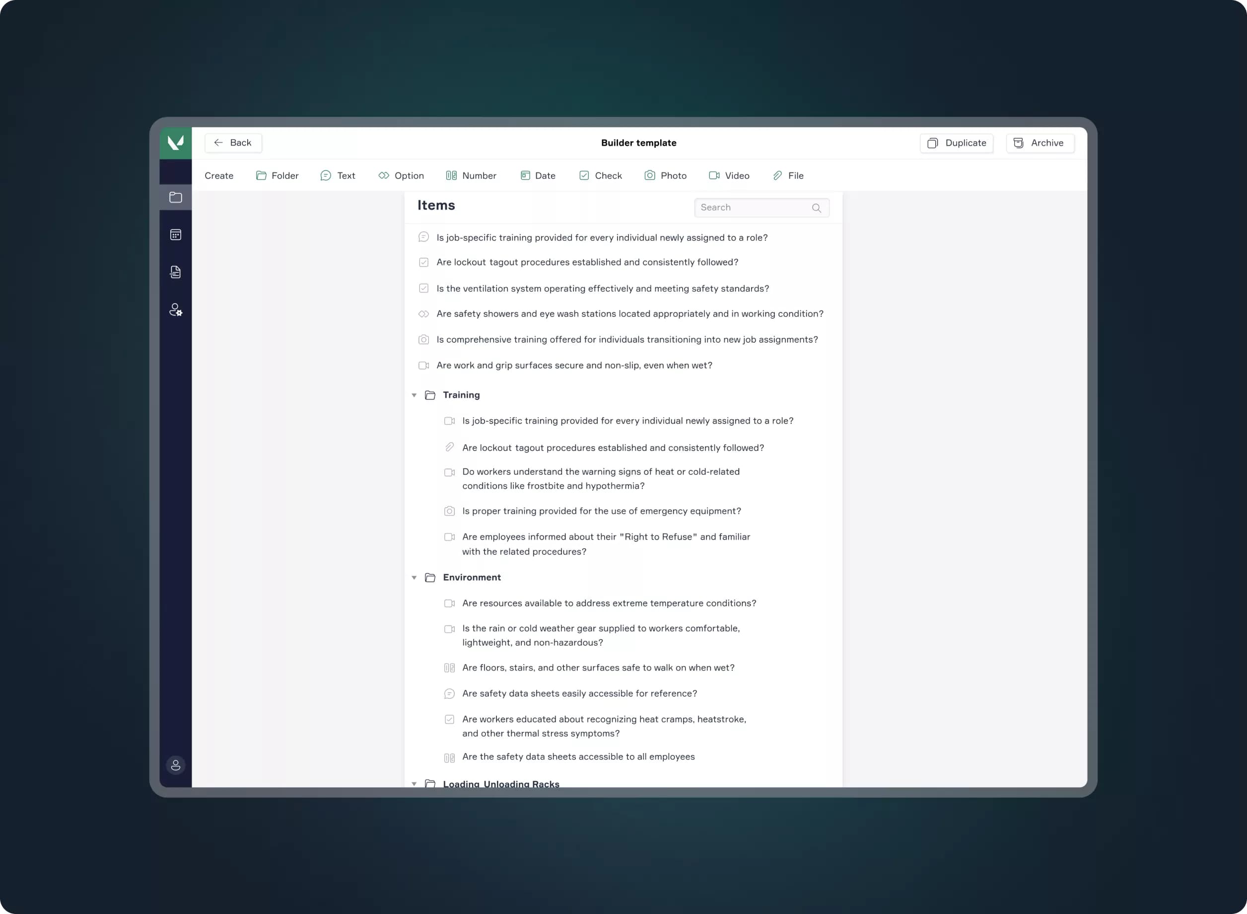 PulseCore. Builder Template