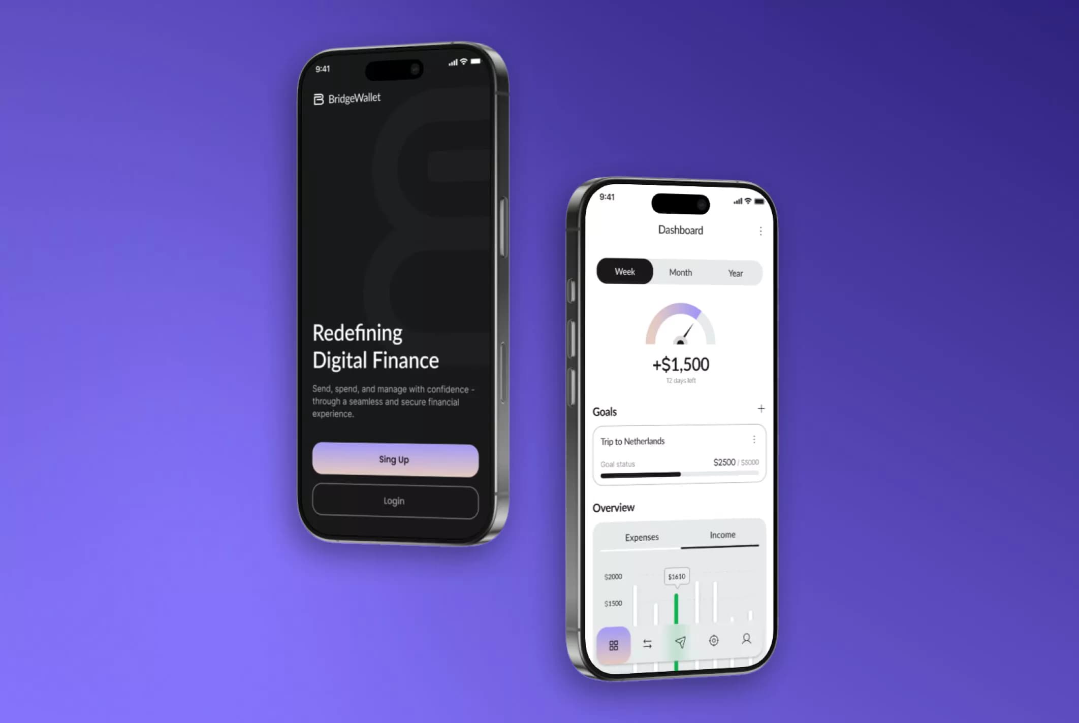 BridgeWallet. Registration & Onboarding