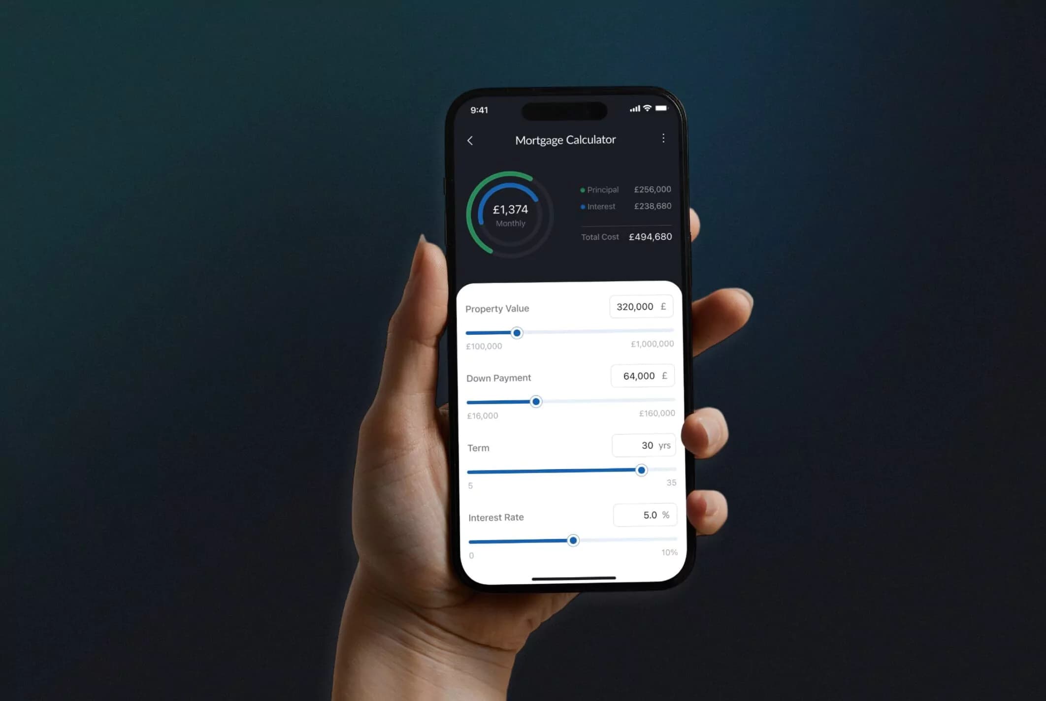 Mortexa. Mortgage Calculator