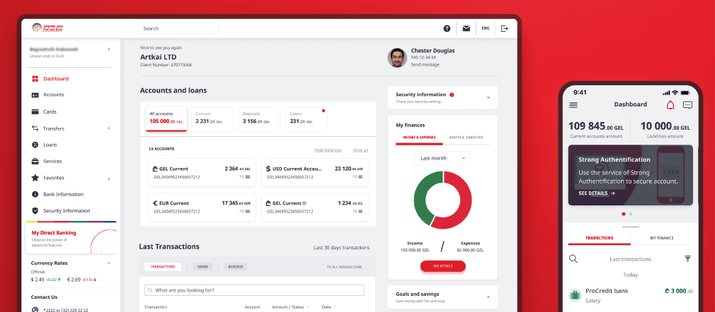 PCB-dashboard