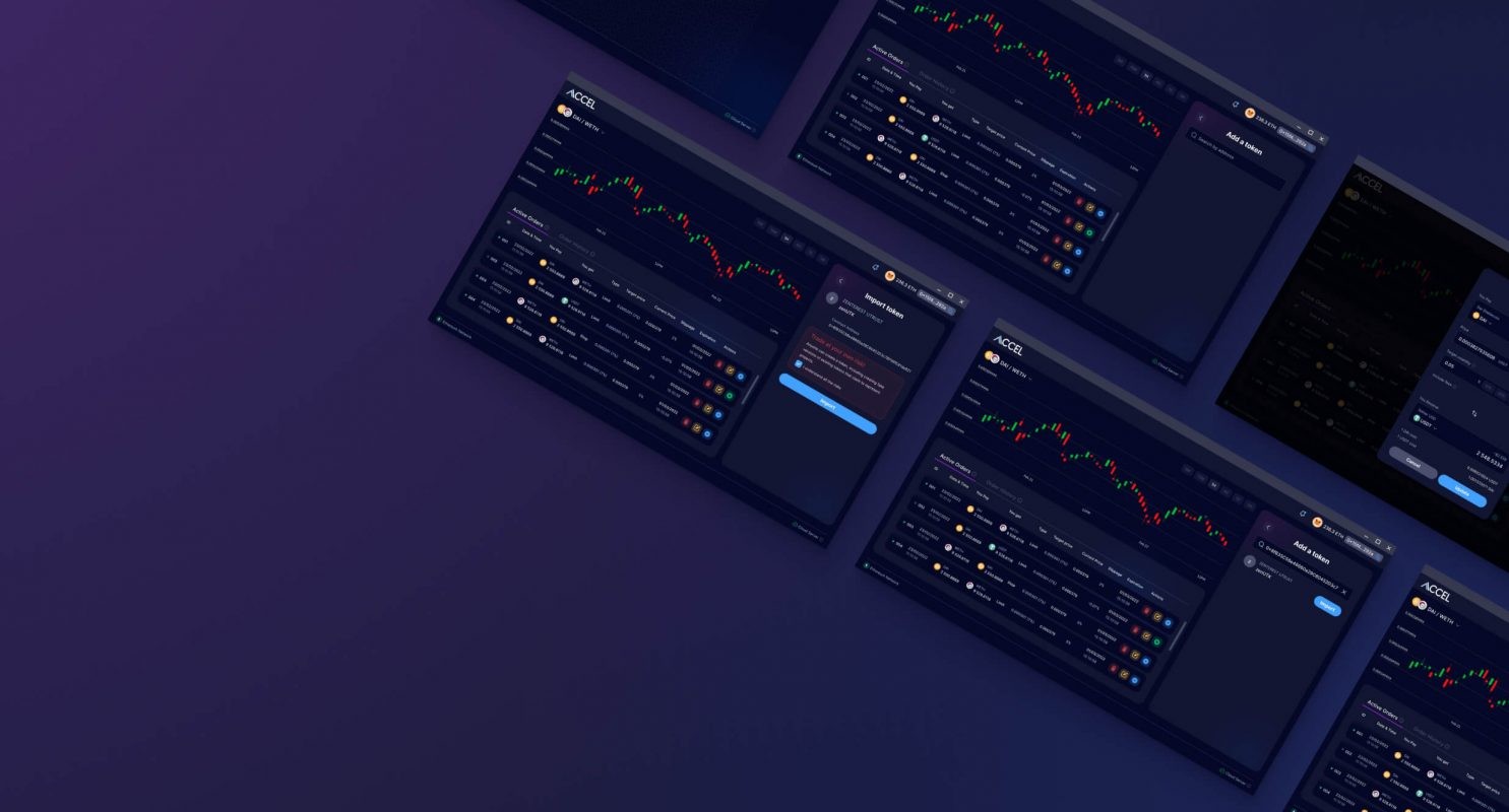 Accel — Decentralised trading application