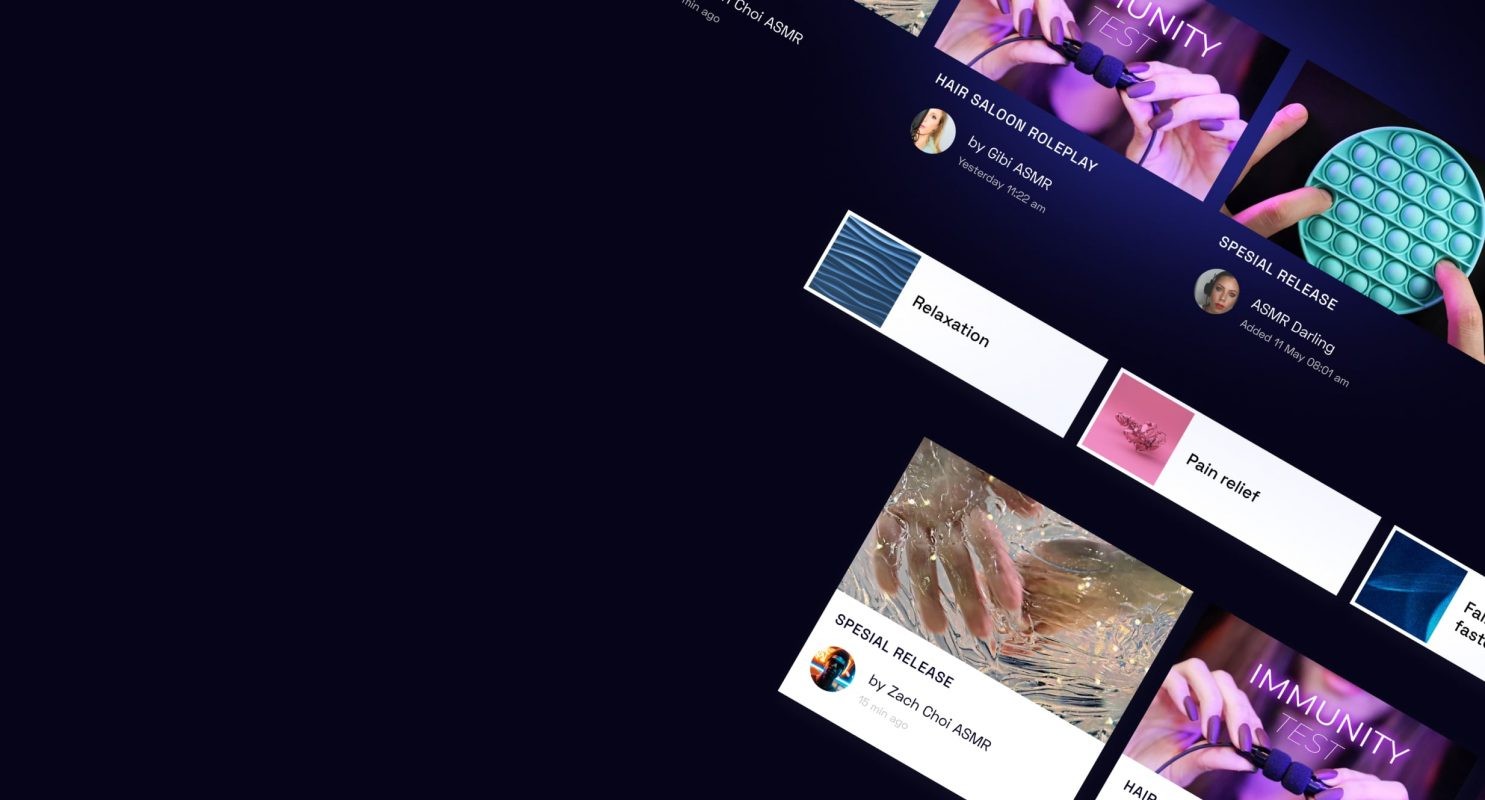Xtingles — NFT Marketplace for ASMR sounds