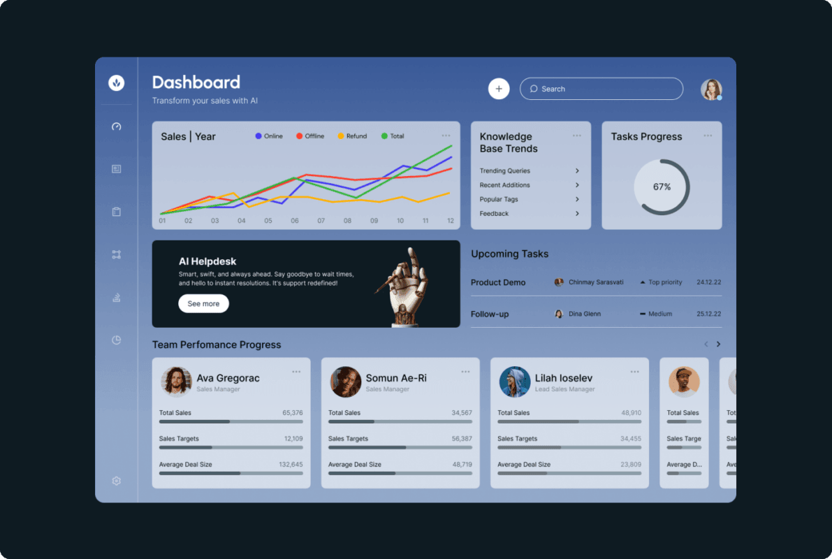 AI-Sales-Platform-Dashboard