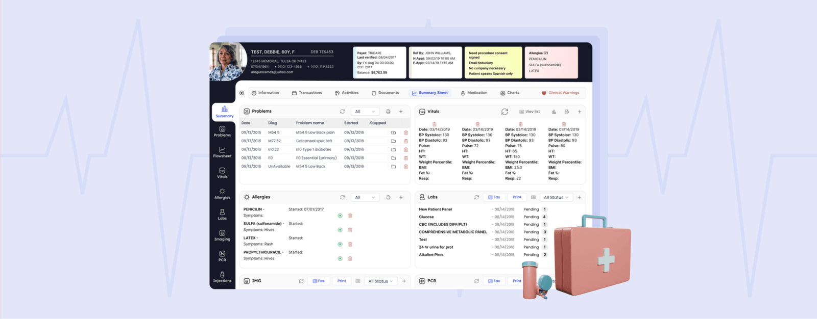 EHR system for Nursing Facility