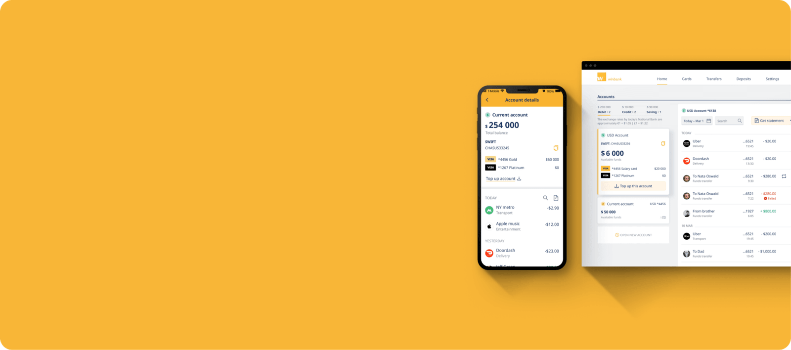 Winbank - Neobanking Web and Mobile Apps