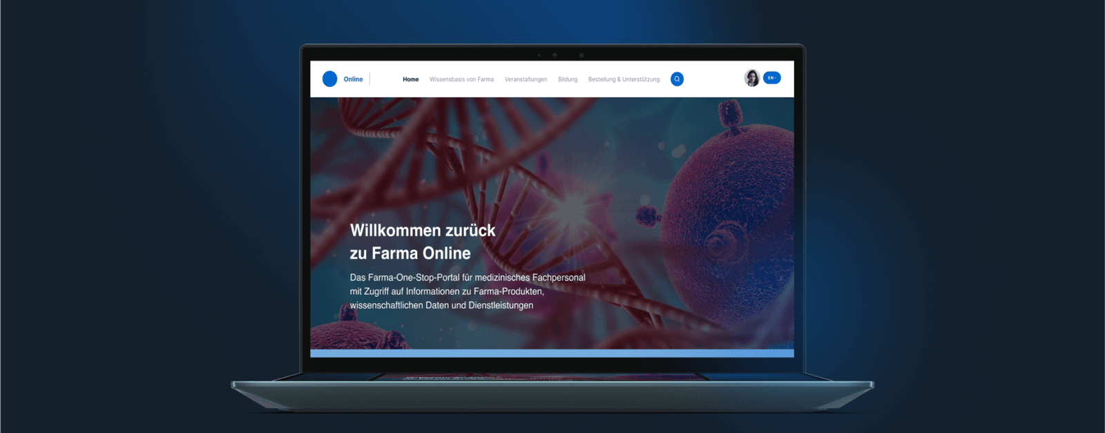 HCP Portal Redesign for Roche Switzerland