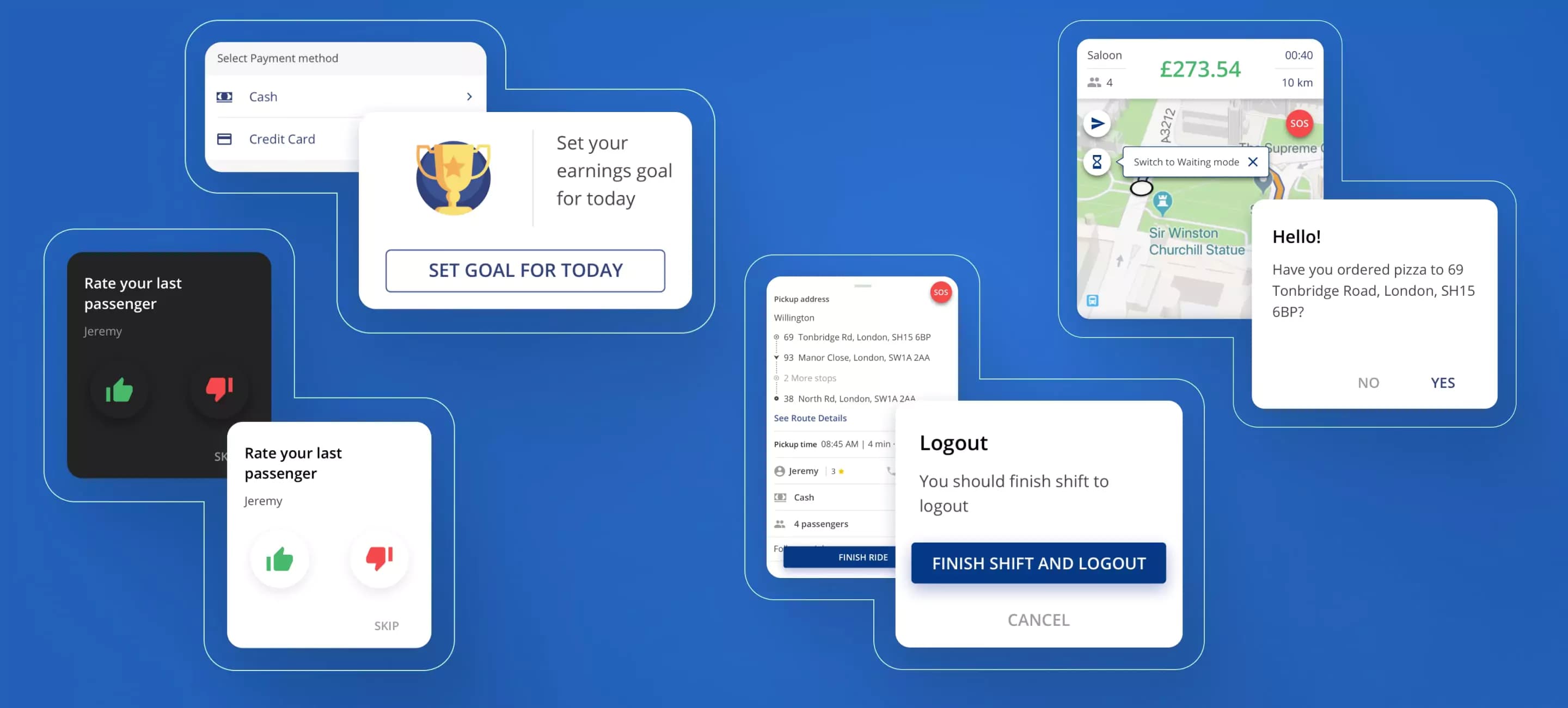 Cordic driver. Widgets