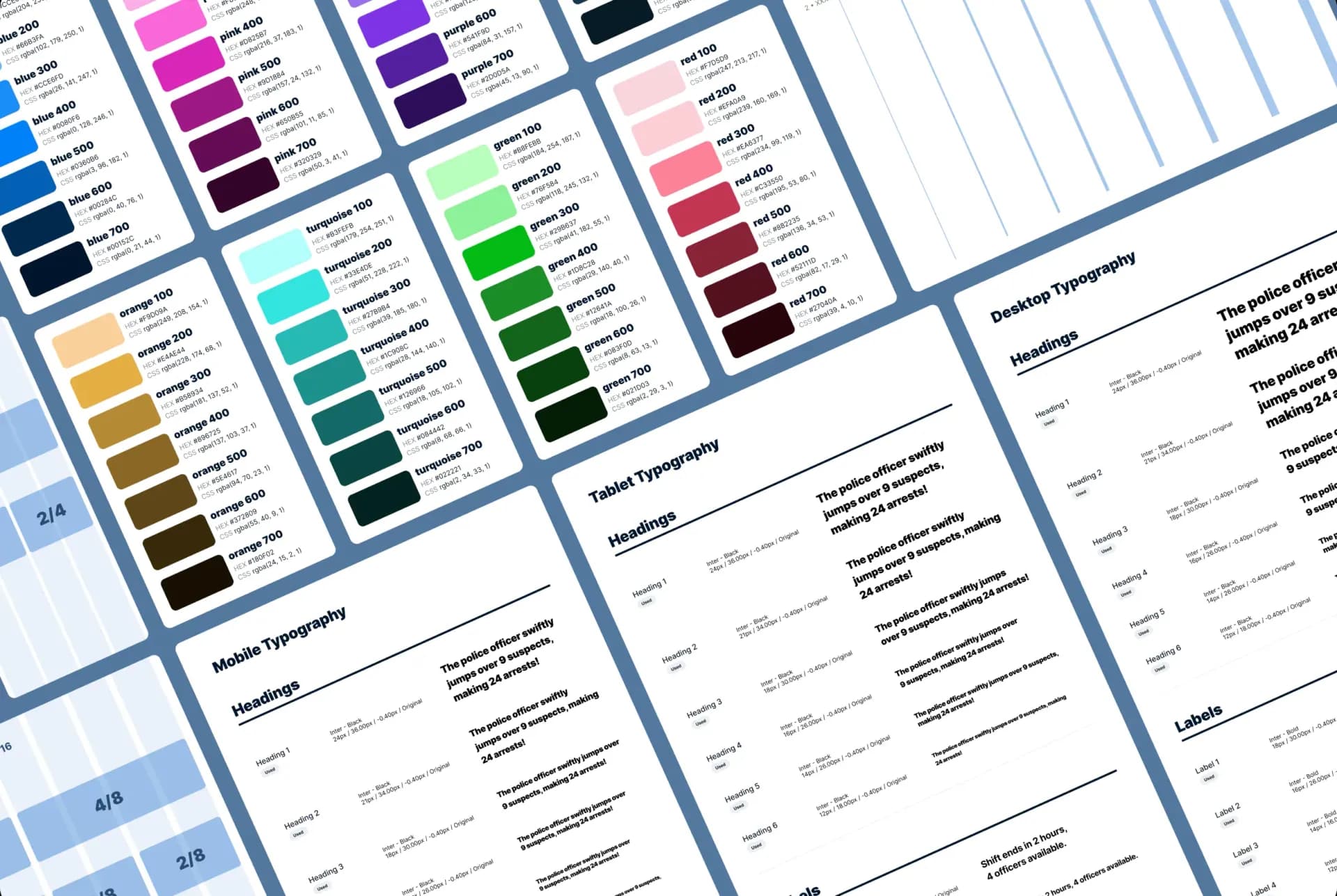 ExtraDuty. Design system
