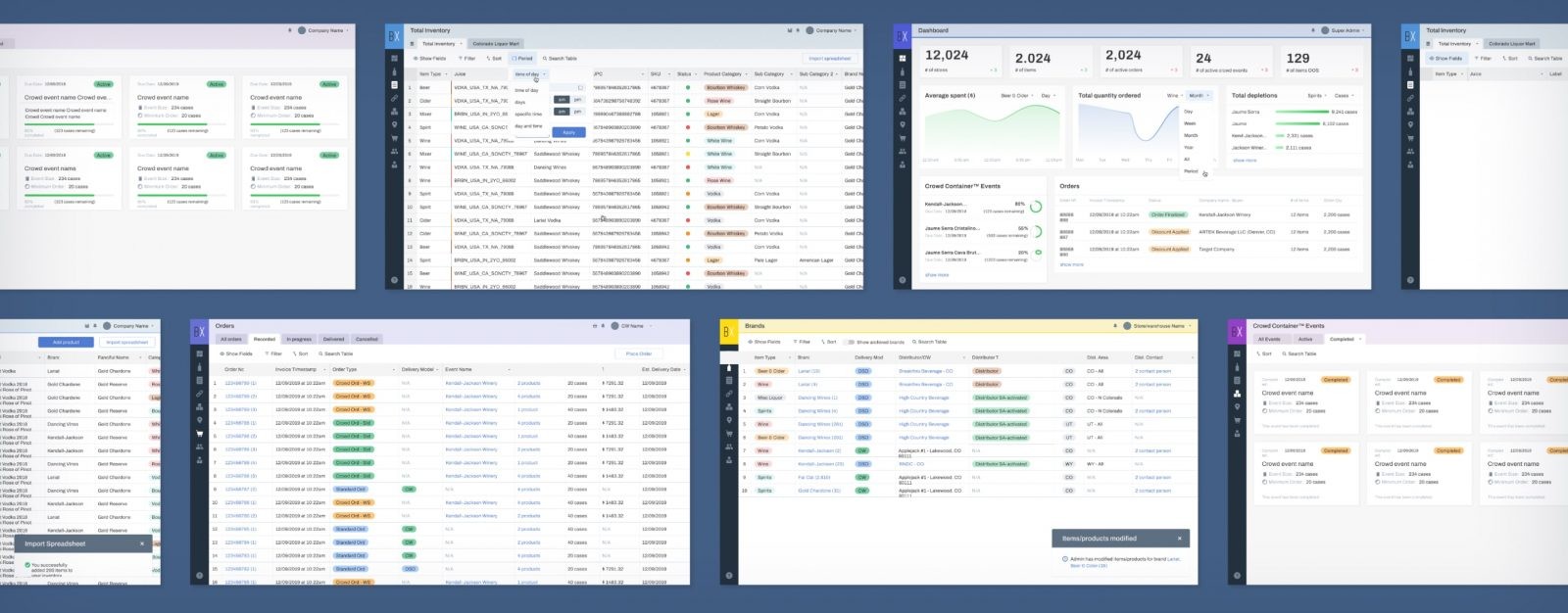 Beverage X — A cloud-based inventory solution based inventory solution everage Main &#8211; Artkai