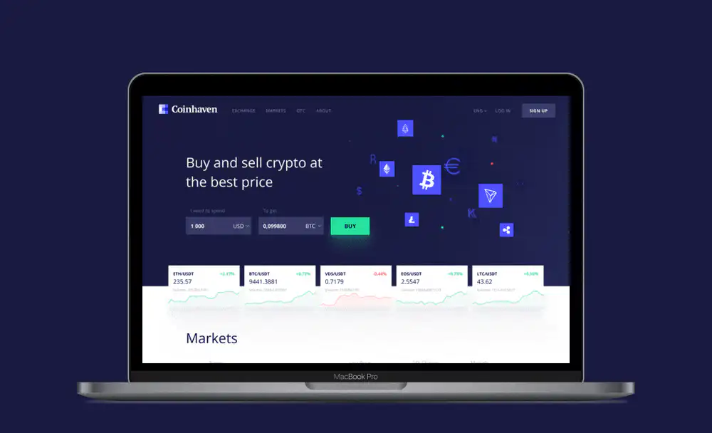 CoinHaven. Website