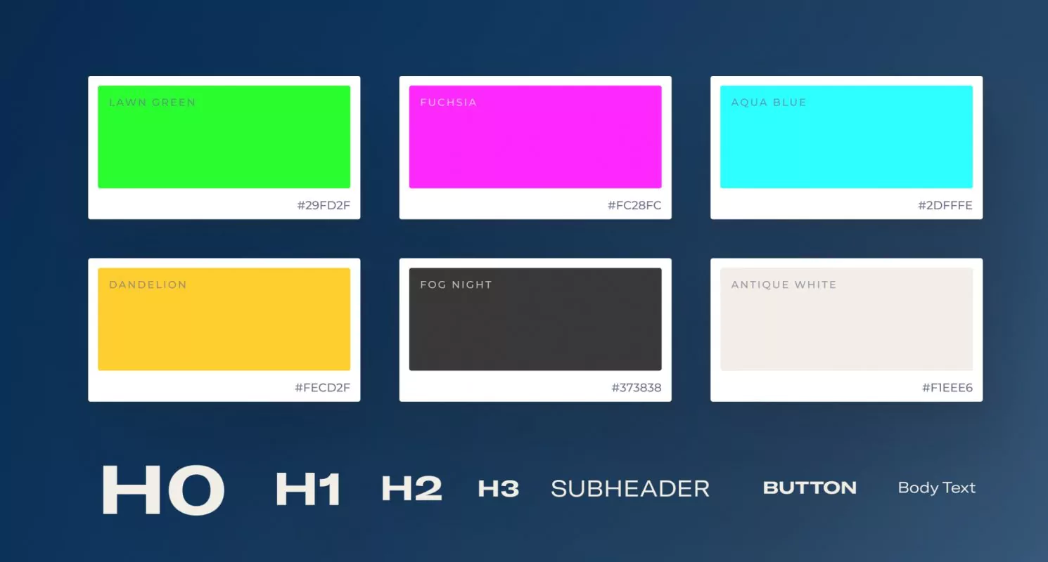 Nezha Color Palette