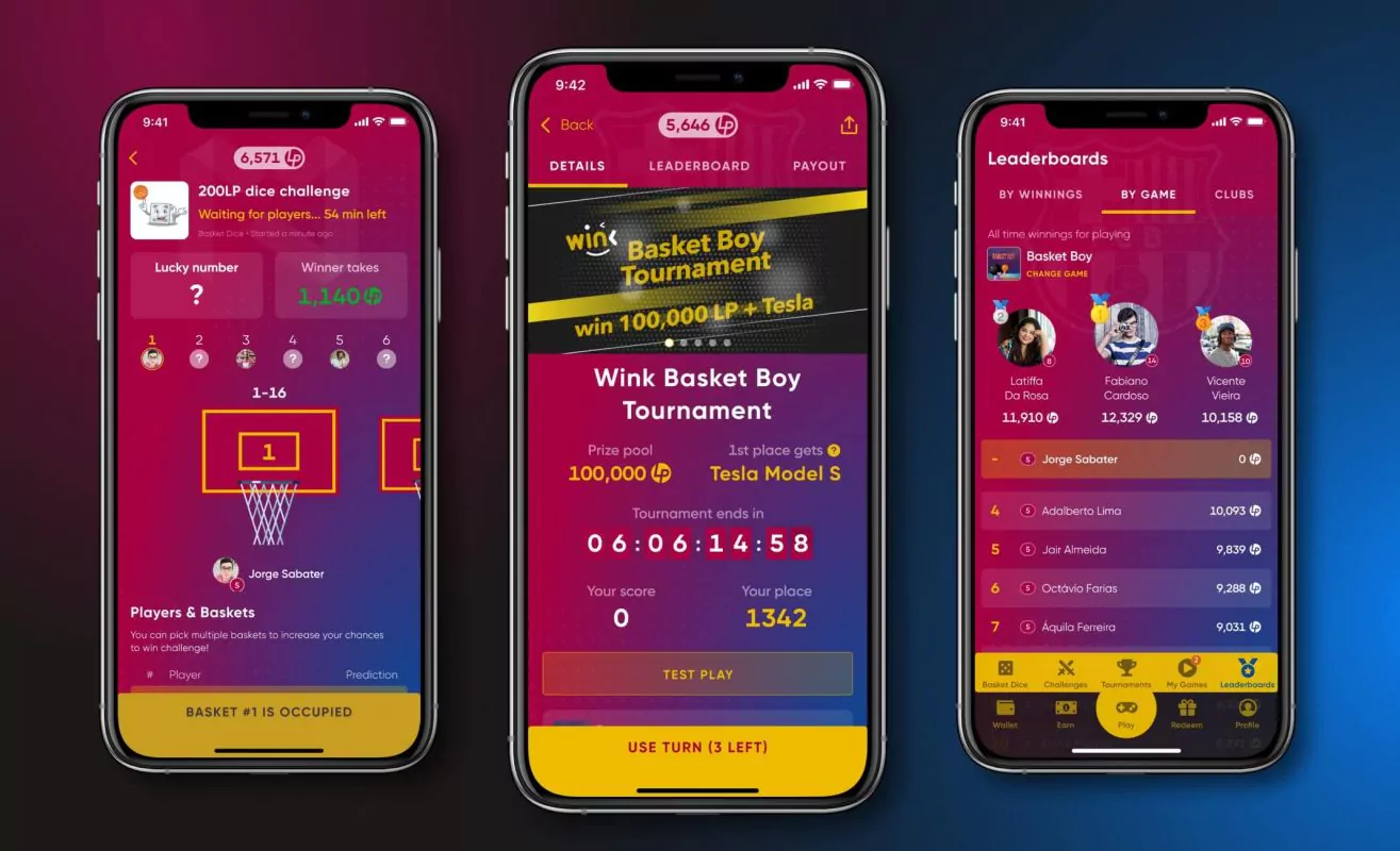 Loyalty app. Functionality