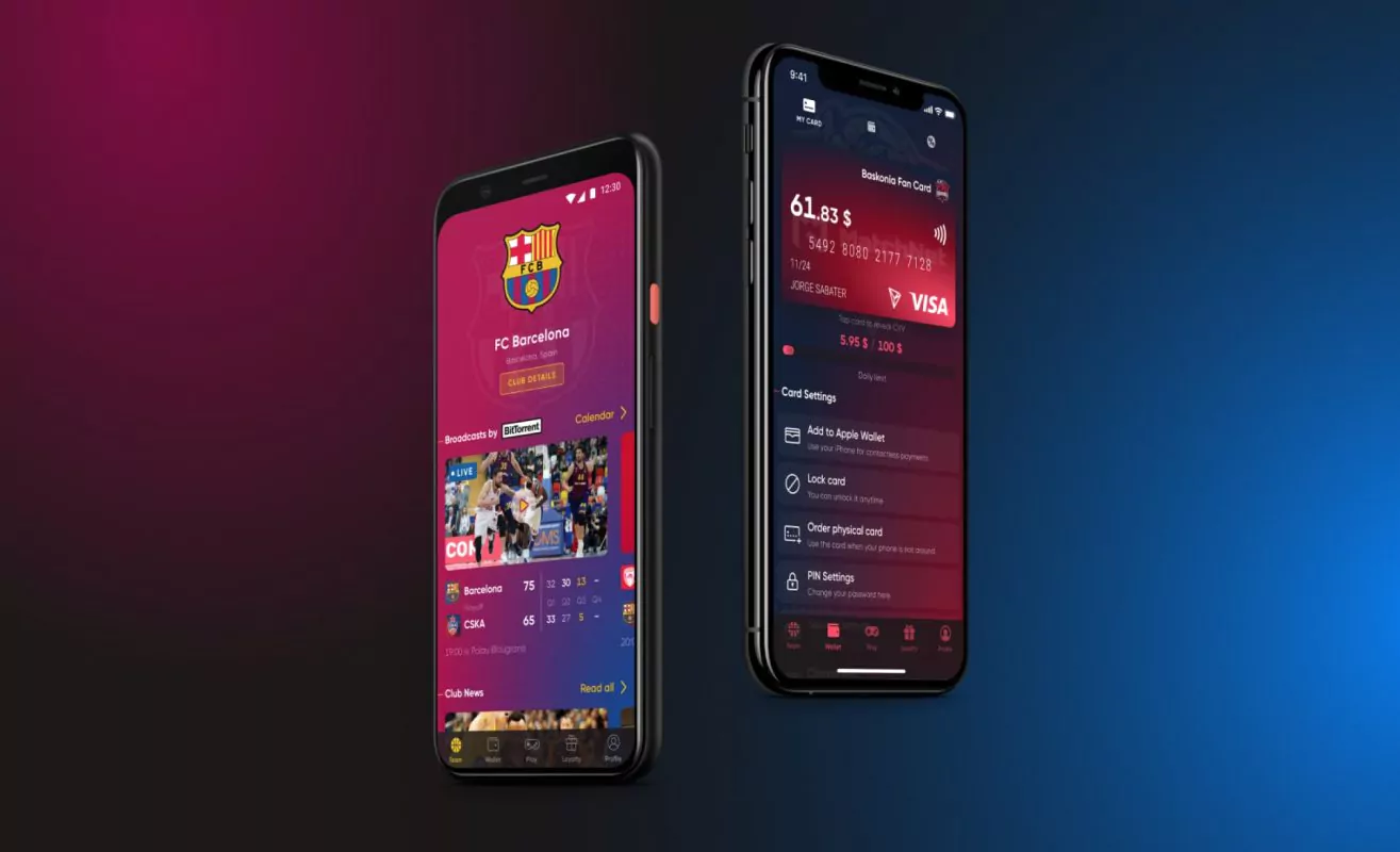 Loyalty app. Design
