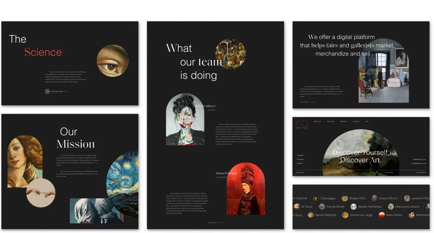 Art NFT Marketplace: Project team